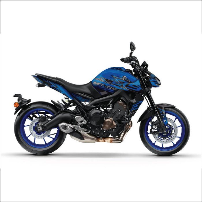 YAMAHA MT09 Midnight Blue Graphic Kit 2014-2024