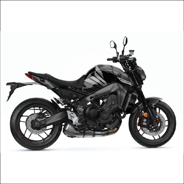 YAMAHA MT09 Grey and Black Graphic Kit 2014-2024