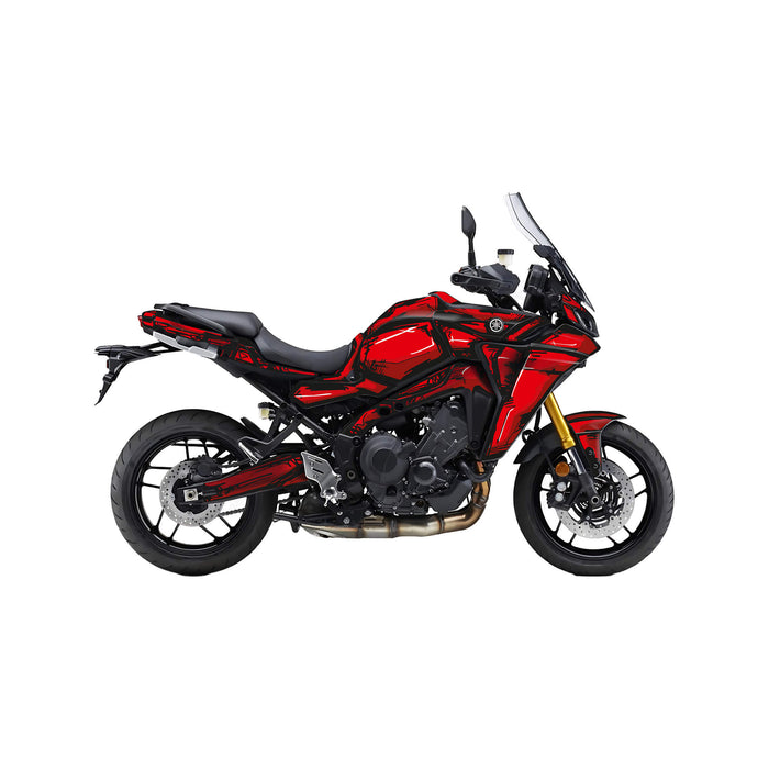 YAMAHA Tracer 9 2020-2024  Red Cartoon Graphics Kit