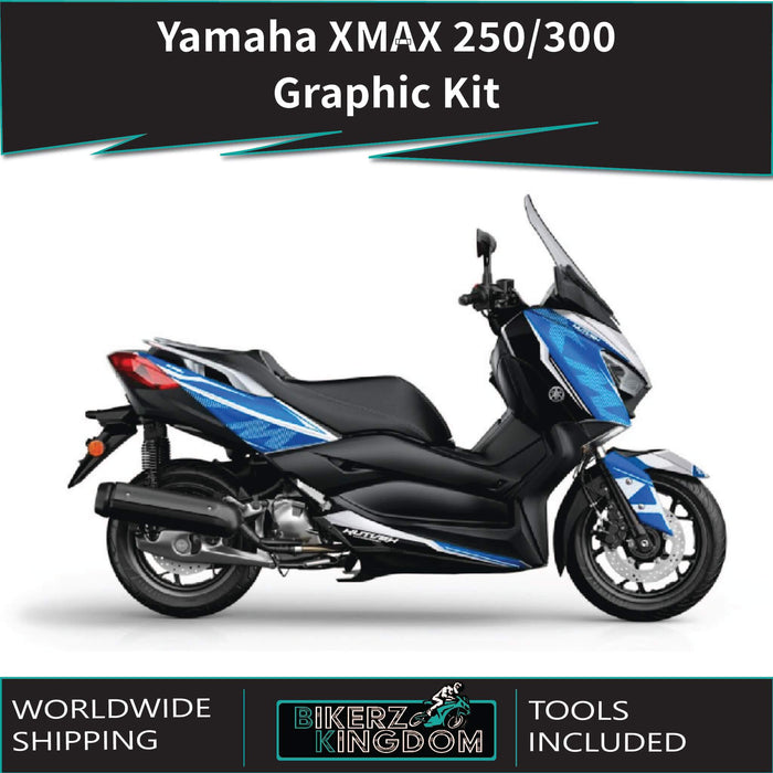 YAMAHA XMAX Lined Design Graphic Kit 2018-2020