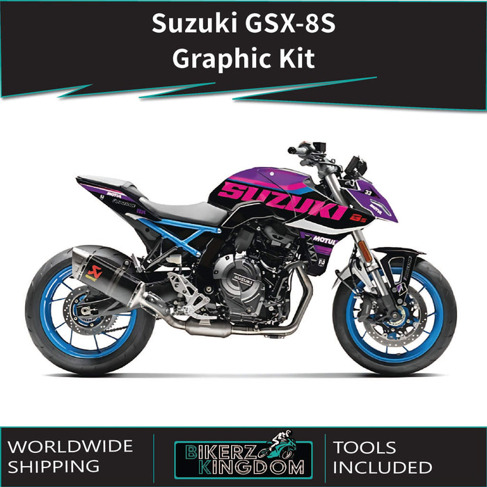 SUZUKİ GSX-8S Graphic Kit 2023-2024 Models