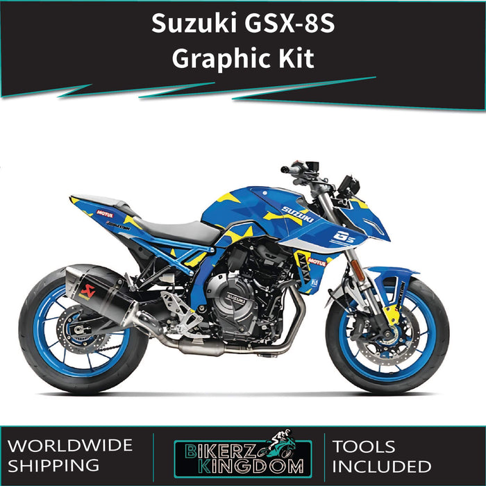 SUZUKİ GSX-8S Camo Graphic Kit 2023-2024 Models