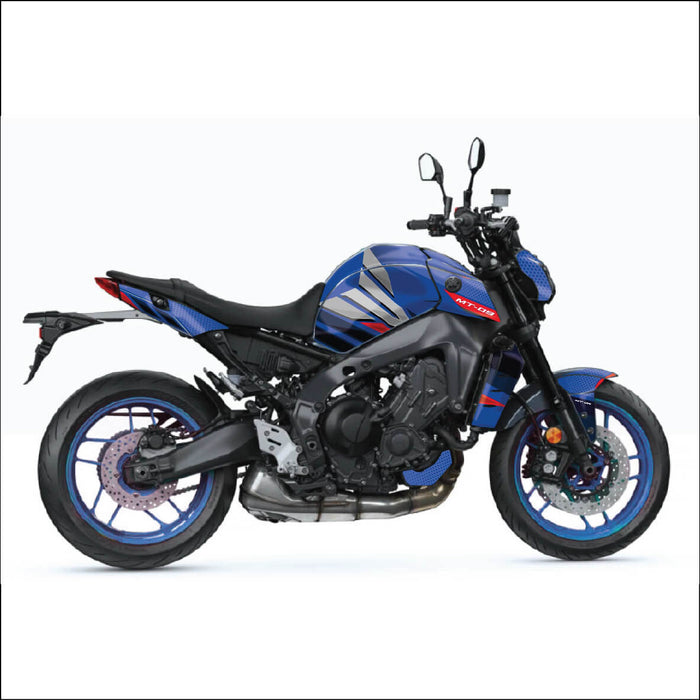 YAMAHA MT-09 Blue Graphic Kit 2014-2024