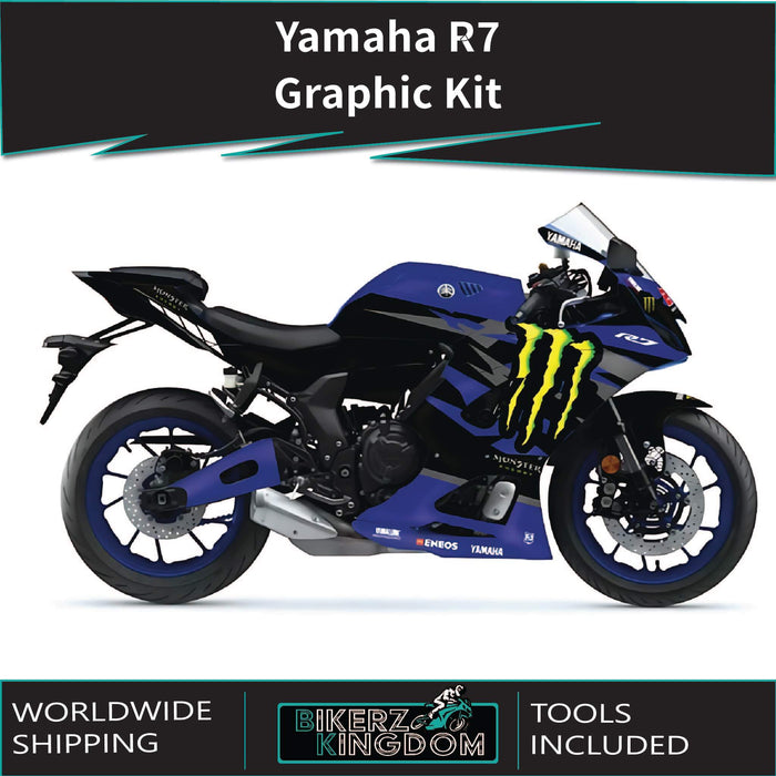 Yamaha YZF R7 Monster Graphic Kit 2021-2024 Models