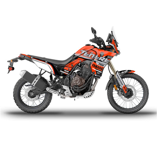 Orange Yamaha Tenere 700 Graphic Kit