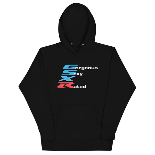 Suzuki GSXR mens hoodie black